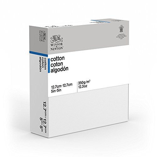 Winsor & Newton Classic Cotton Canvas, 5" x 5" Deep Edge - size: 5" x 5", style: Cotton Deep Edge