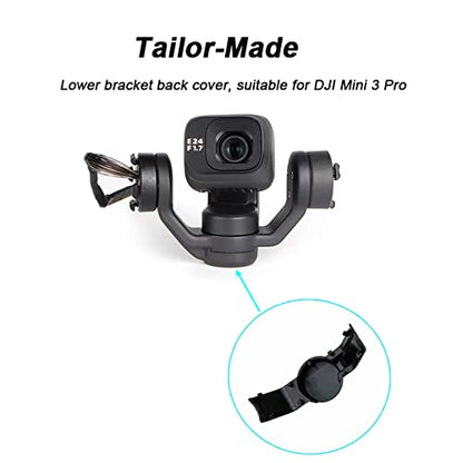 Replacement Lower Bracket Back Cover,Gimbal Camera R-axis Mount Rear Caps Repair Parts for DJI Mavic Mini 3 Pro Drone