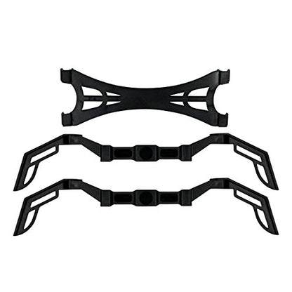 SSE Landing Gear Stabilizers + Camera Gimbal Guard for DJI Phantom 4 Advanced, Advanced+ & DJI Phantom 4 PRO, PRO+ (Black)