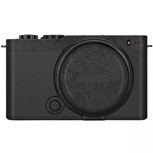 Camera Skin Wrap Anti-Scratch Sticker Coat Vinly Protective Film Body Protector Decals Cover for Panasonic Lumix S9 S 9(Contour Black Glossy) - color: Contour Black Glossy