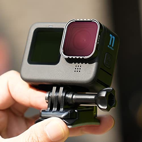 Freewell Light Pollution Reduction Camera Lens Filter Compatible with Hero12, Hero11, Hero11 Mini, Hero10, Hero9 Black - style: NV