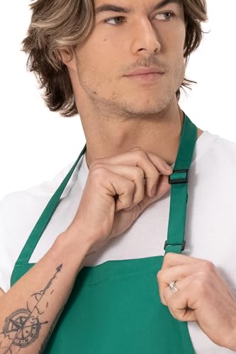 Chef Works Unisex Butcher Apron - color: Kelly Green