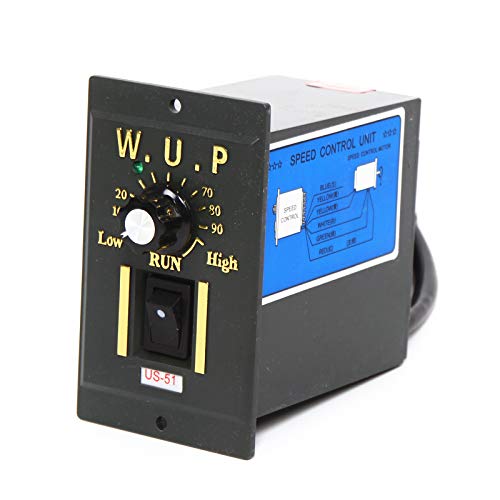 0-90RPM 40W 15K Variable Speed Gear Reduction Motor with Speed Controller - color: 15K 40W