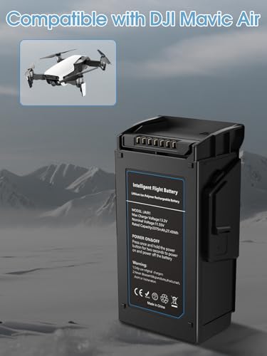 Homesuit Mavic Air Replacement Battery 11.55V 2375mAh 21min for DJI Drone