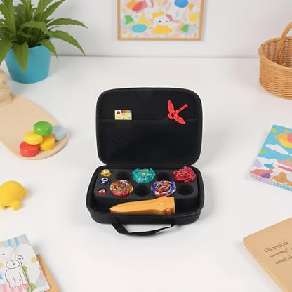 Gyro Compartment Case, Portable Organizer for Competition with Padded Interior, Durable Fabric Material Details with Shockproof Function, Lightweight Unique Selling Points, Home Practice Outdoor 11in
