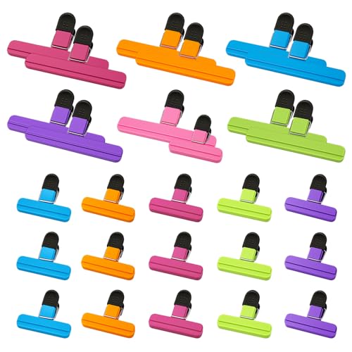 28 Pcs Chip Bag Clips, Heavy Duty Sealing Snack Clip - size: 28 Pcs