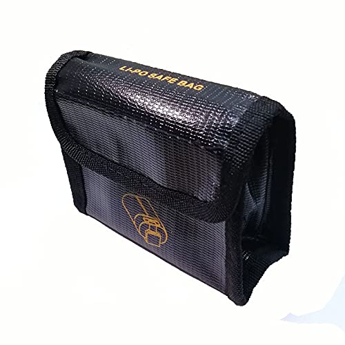 Battery Safe Bag Storage Sack Pouch Fireproof Explosion-Proof Charge Protective Guard for 3Pc Li-po Battery Protection Compatible with DJI Mavic Mini