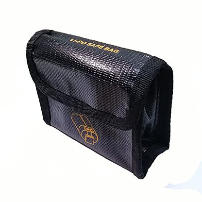 Battery Safe Bag Storage Sack Pouch Fireproof Explosion-Proof Charge Protective Guard for 3Pc Li-po Battery Protection Compatible with DJI Mavic Mini