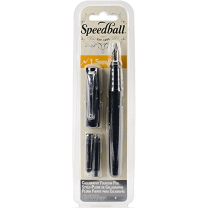Speedball Art Products 002901 Calligraphy Fountain Pen 1.5mm - style: 1.5mm