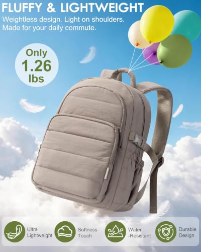 Bagstellar Laptop Backpack for Women, Lightweight College Travel Backpack - color: Black