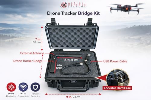 Drone Detection Kit- Handheld Drone Tracking device for IOS and Android Phones