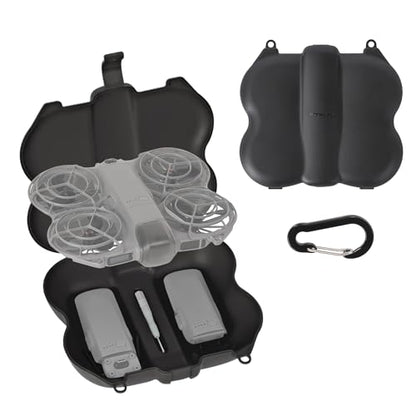 Protective Hard Case Small Storage Bag for DJI NEO 2, Black - color: Black