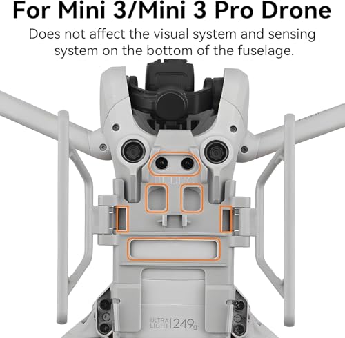 Mini 3 / Mini 3 Pro Landing Gear: Foldable Quick Release Extension Leg for DJI Mini 3 Series Drone Accessories