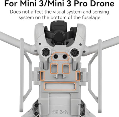 Mini 3 / Mini 3 Pro Landing Gear: Foldable Quick Release Extension Leg for DJI Mini 3 Series Drone Accessories