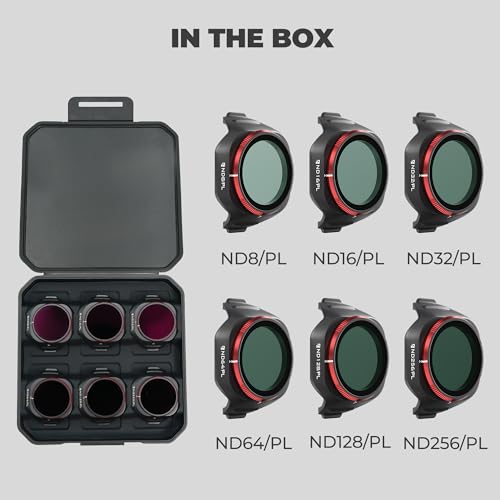 Freewell Bright Day 6-Pack ND/PL Filters for DJI Mini 5 Pro - style: Bright Day 6 Pack