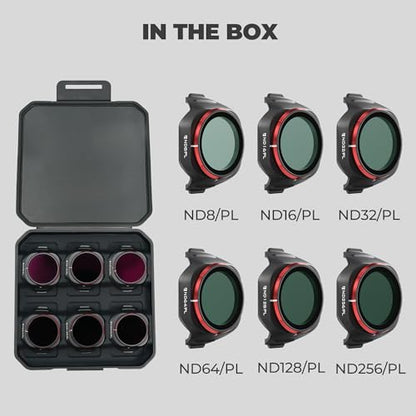 Freewell Bright Day 6-Pack ND/PL Filters for DJI Mini 5 Pro - style: Bright Day 6 Pack