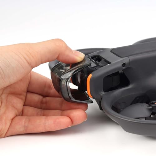 Protector Cover Camera Lens Cap for DJI Avata 2, Transparent Gimbal Dustproof Lens Cover for DJI Avata 2 Accessories Replacement Part