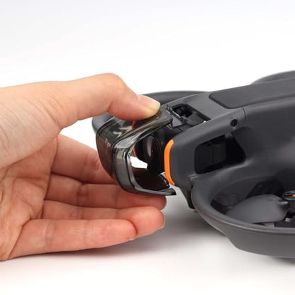 Protector Cover Camera Lens Cap for DJI Avata 2, Transparent Gimbal Dustproof Lens Cover for DJI Avata 2 Accessories Replacement Part