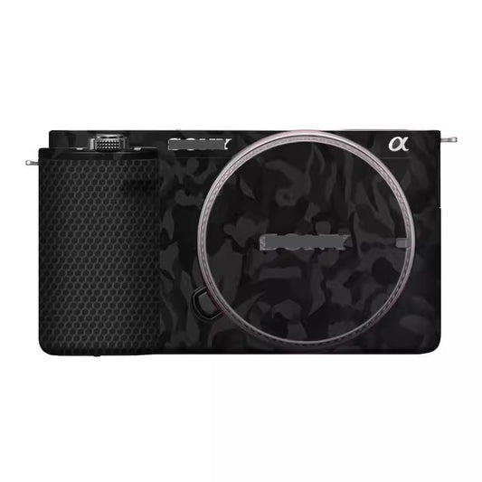 Camera Cover Skin Sticker for Sony ZV-E10 Camera Protector Film Skin Anti-Scratch Protective Decoration (Shadow Camo Black) - color: Shadow Camo Black