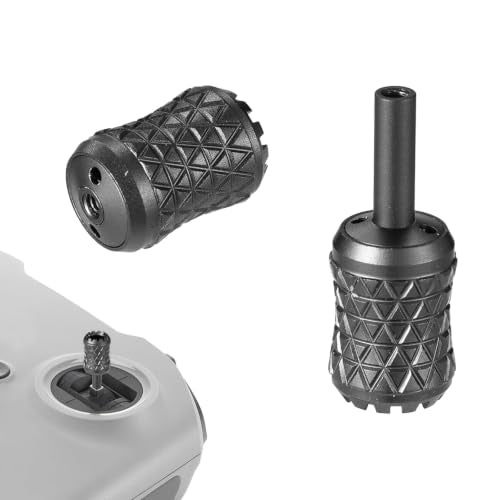 BOXOB 2pcs Retractable Joysticks for DJI RC/RC2/RC PRO 2, Silver