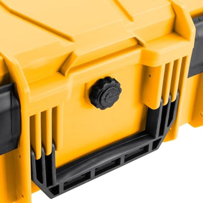 Eylar 18" Intact Series Hard Camera Case, Lightweight and Durable Stacker Design with Foam (Yellow) - color: Yellow
