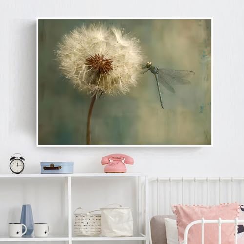 dandelion Diamond Art Kits for Adult Diamond Painting Kit for Beginner - color: DP04872