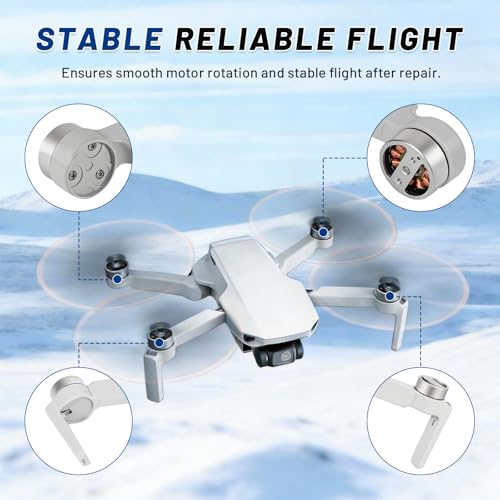 Mavic Mini 4K Drone Motor Front Left Arm Assembly, Compatible with DJI Mavic Mini 4K Spare Parts - size: Front Left