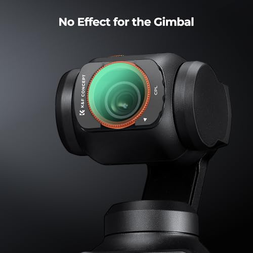 K&F CONCEPT Magnetic CPL Filters Compatible with Osmo Pocket 4/3 - style: CPL