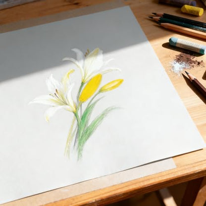 Somime 9x12 600gsm Sanded Pastel Paper Pad, 12 Sheets of 6 Light Colors - size: 9x12 12 sheets