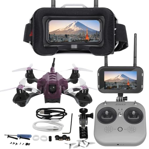 Tinyhawk Lite Adventure RTF Kit Ready to Fly FPV Drone Kit with Goggles and Controller E8 ELRS 1s 65mm Outdoor Quadcopter with Camera Set