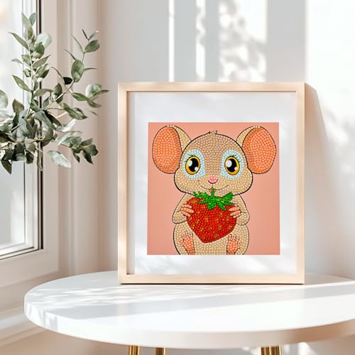 LuwoArte 6 Pack Cute Animals Diamond Art Kits for Adults Beginners - color: Cute Animals