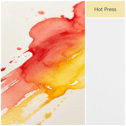 Paul Rubens Square Watercolor Journal，100% Cotton 300gsm/140lb Hot Press 5.9 * 5.9 in, 20 Sheets, Exquite Cover – Artist-Grade Sketchbook for Wet Media, Travel, and Daily Hand Lettering - color: Black