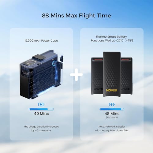 HOVERAir X1 PROMAX Skiing Combo, 8K Action Flying Camera, Foldable Drone - style: PROMAX (Skiing Combo)
