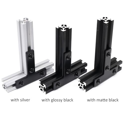 10 Sets 2020 Aluminum Extrusion Profile Hardware V T Slot Brackets - style: 10 sets T with M5