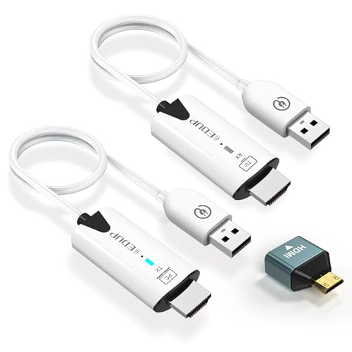 EDUP® Wireless HDMI Transmitter and Receiver 4K Decode Input 1080P Output