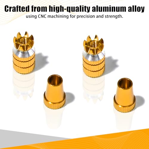 2pcs RC M3 Transmitter Stick Ends Controller Thumb Rocker for Futaba - color: Orange