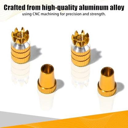 2pcs RC M3 Transmitter Stick Ends Controller Thumb Rocker for Futaba - color: Orange