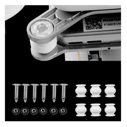 (6pcs) Gimbal Shock Absorber Rubber Ball Replacement for DJI Phantom 3 Camera Rubber Damper Repair Parts