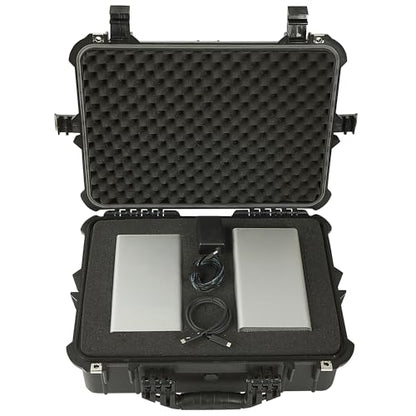 Strongway 20in. Waterproof Storage Case, Black - color: Black