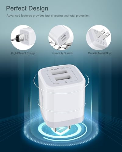 iPhone 17e 16e Wall Charger & USB-C Cable, Fast Charging Power Adapter USBC - color: White, style: USB C