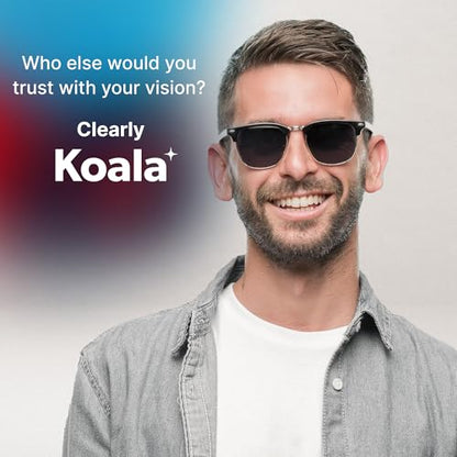 Koala Eyeglass Lens Cleaner Spray Kit | Japanese Microfiber (2 Piece Set) - size: 2 Piece Set