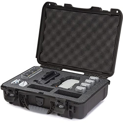 NANUK 910 Waterproof Hard Case with Foam Insert for DJI Mini SE Fly More Kit - Black (910-MAVMSE1)