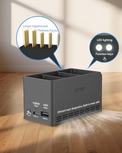 LKTOP 100W Parallel Charging Hub for DJI Mini 5/4/3 Pro - size: For Mini 4/3 Series, style: Hub