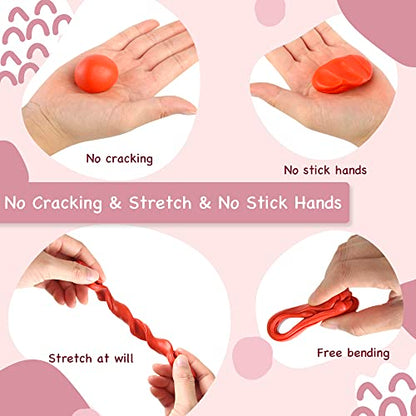 Aestd-ST Polymer Clay 52 Colors, Oven Bake Modeling Clay for Kids & Artists - color: 52 Colors
