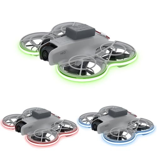 LED Light Strip For DJI Neo Night Flight Warning Light Strip Drone Accessories (Green) - color: Green