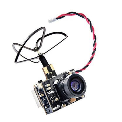 WT02 600TVL Ultra Micro AIO Camera and 200mW 5.8GHz Video Transmitter with Clover Antenna for FPV Indoor Racing