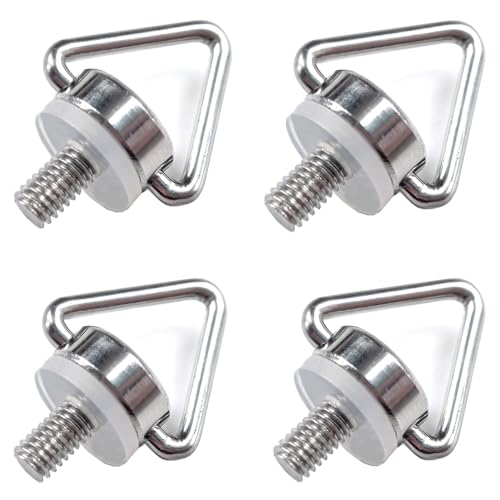 4 Piece Eyehook Screw Replacement for DJI RC 2 Mini Pro Mini 3 Pro Smart Controller Neck Lanyard Shoulder Strap Hook Screw for DJI Drone Remote Controller Accessories Spare Repair Part