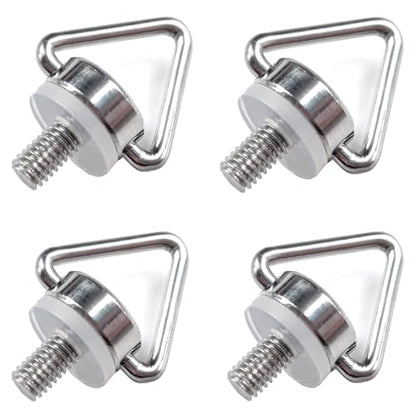 4 Piece Eyehook Screw Replacement for DJI RC 2 Mini Pro Mini 3 Pro Smart Controller Neck Lanyard Shoulder Strap Hook Screw for DJI Drone Remote Controller Accessories Spare Repair Part