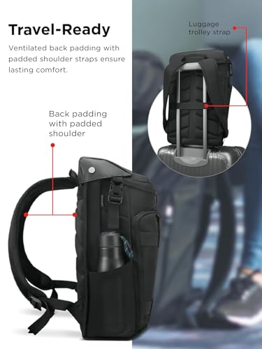 Lenovo Legion Active 17-inch Gaming Backpack - Black - Laptop Compartment - Durable & Water Resistant - Water Bottle Pocket - size: 17 inch, style: Active