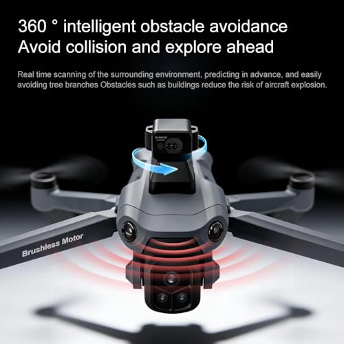 V918 GPS Drone with 8K Camera for Adults, RC Drones with 5 inch HD Screen